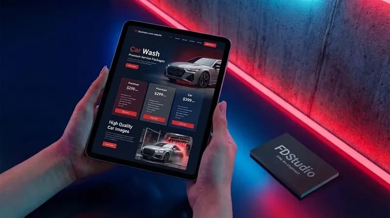 Business Card Website